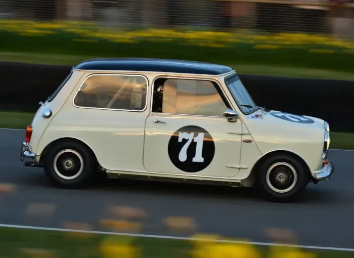 Rights Managed : CM12 4171 Gavin Henderson, Morris Mini Cooper S