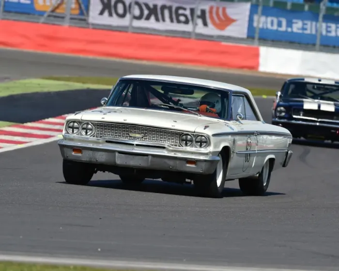 Framed Print : CM12 4943 Bill Shepherd, Ford Galaxie 500