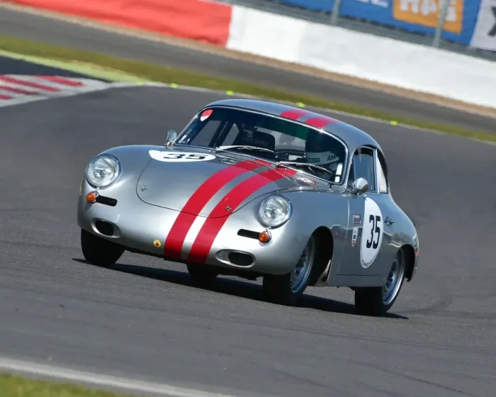 Framed Print : CM12 5053 Amrogio Perfetti, Porsche 365 Carrera 2