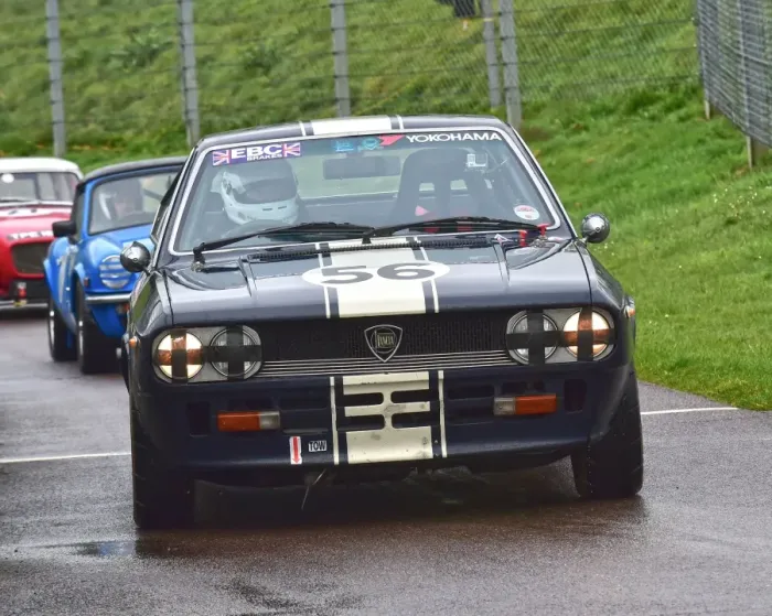Framed Print : CM12 5677 Sarah Hutchison, Lancia Beta
