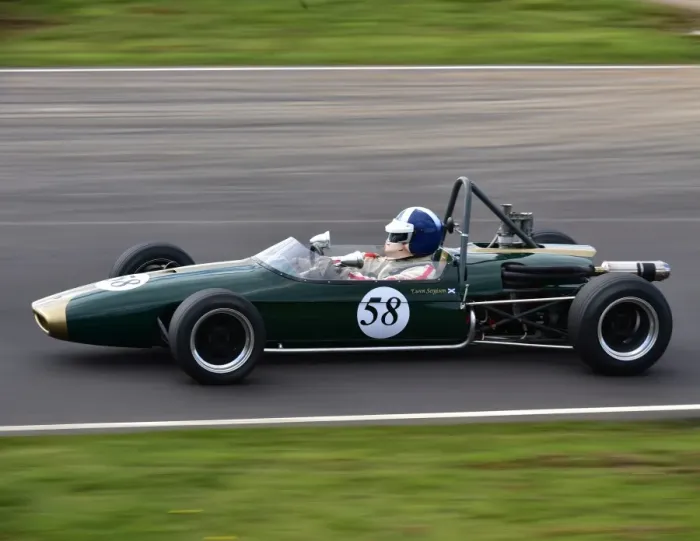 Framed Print : CM12 6686 Ewen Sergison, Brabham BT21 Framed Print : CM12 6686 Ewen Sergison, Brabham BT21