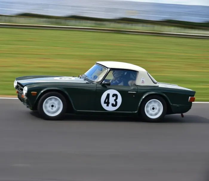 Framed Print : CM12 7333 Alan Greenhalgh, Triumph TR6 Framed Print : CM12 7333 Alan Greenhalgh, Triumph TR6