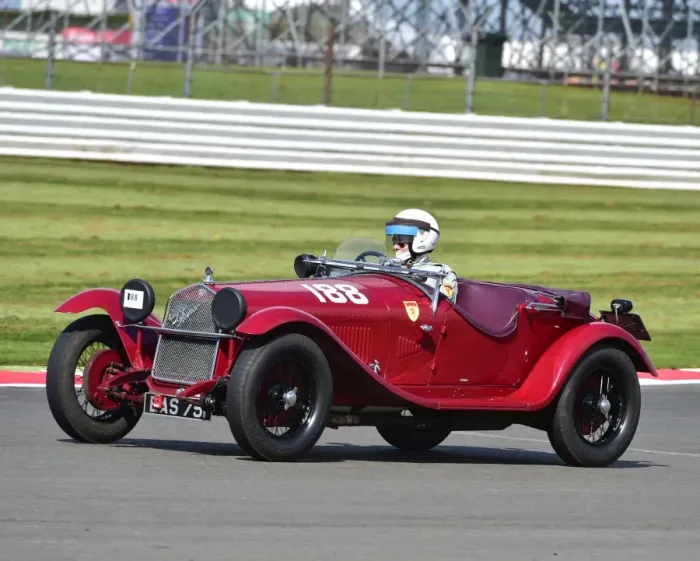 Framed Print : CM12 8260 Richard Pilkington, Alfa Romeo 6C 1750 Framed Print : CM12 8260 Richard Pilkington, Alfa Romeo 6C 1750