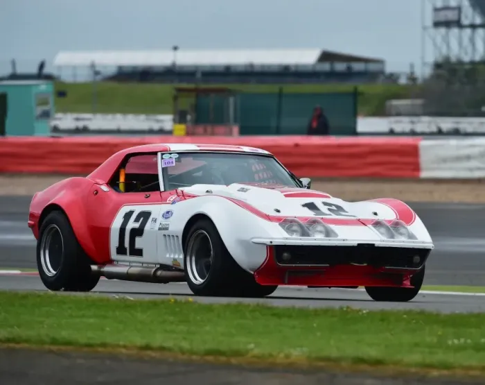 Framed Print : CM13 2914 Peter Hallford, Chevrolet Corvette