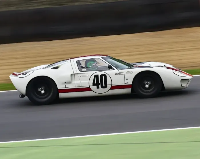 Framed Print : CM13 3926 Tony Wood, Martin Stretton, Ford GT40