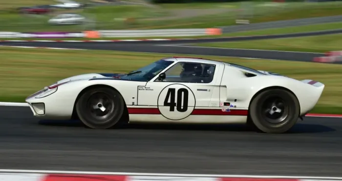 Framed Print : CM13 5150 Tony Wood, Martin Stretton, Ford GT40