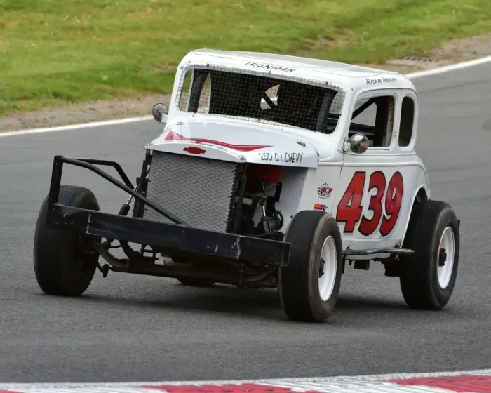 Framed Print : CM13 9654. BriSCA, British Stock Car Association