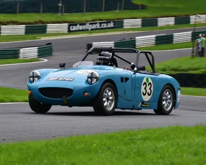 Framed Print : CM14 1772 John Bridge, Austin Healey Sprite