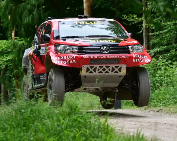 Rights Managed : CM14 3537 Giniel De-Villiers, Toyota HiLux