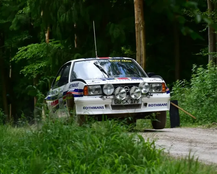 Rights Managed : CM14 3573 Jason Lepley, Opel Ascona 400 Rights Managed : CM14 3573 Jason Lepley, Opel Ascona 400