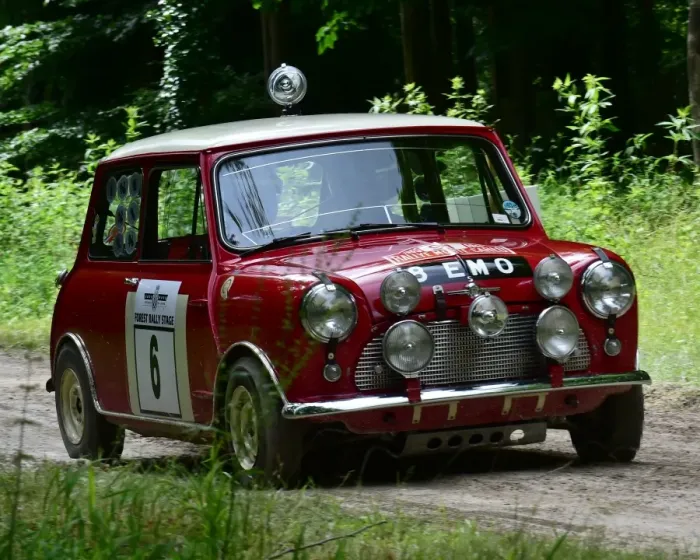 Rights Managed : CM14 3748 Martin James, Peter Smith, Morris Mini Cooper S Rights Managed : CM14 3748 Martin James, Peter Smith, Morris Mini Cooper S