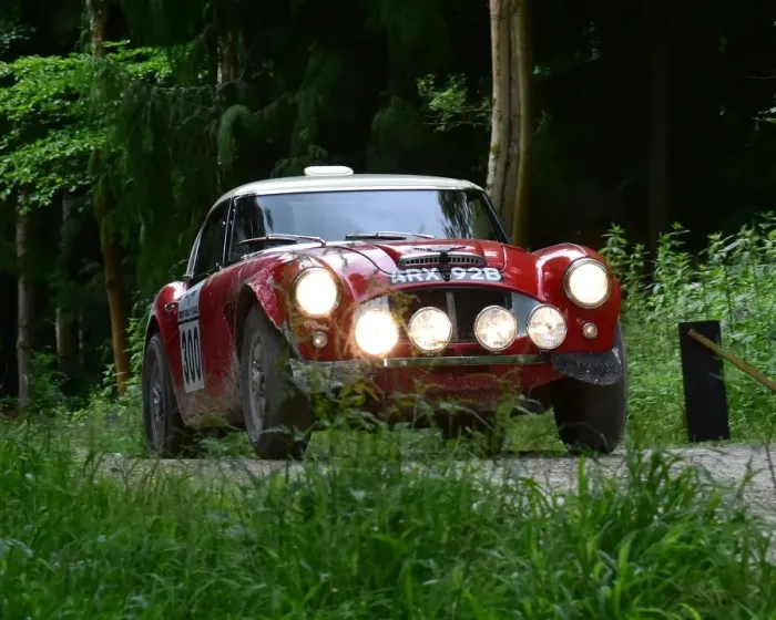 Rights Managed : CM14 3761 Paul Woolmer, Michael Darcey, Austin Healey 3000 Mk3