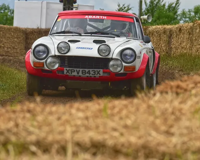Rights Managed : CM14 4076 Bill Gwynne, Mick Wood, FIAT 124 Abarth Rights Managed : CM14 4076 Bill Gwynne, Mick Wood, FIAT 124 Abarth
