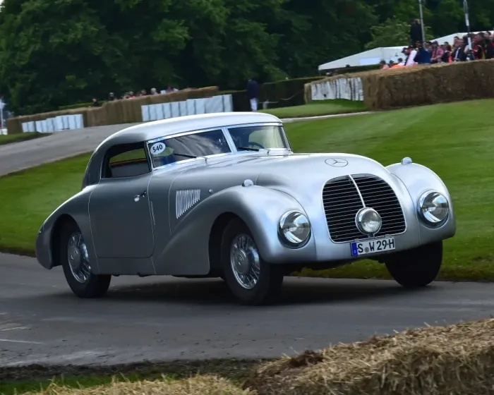 Rights Managed : CM14 4494 Jochen Mass, Roland Asch, Mercedes Benz 540K Streamliner Rights Managed : CM14 4494 Jochen Mass, Roland Asch, Mercedes Benz 540K Streamliner