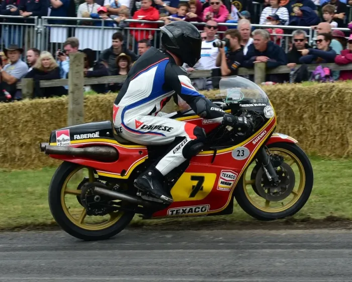 Rights Managed : CM14 4966 Phil Read, Suzuki XR27 RGA500 Rights Managed : CM14 4966 Phil Read, Suzuki XR27 RGA500
