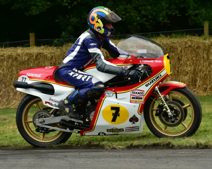 Rights Managed : CM14 5002 Freddie Sheene, Suzuki RG500 Rights Managed : CM14 5002 Freddie Sheene, Suzuki RG500