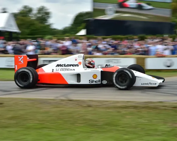 McLaren TAG MP4/2 Print, Goodwood Festival of Speed Art