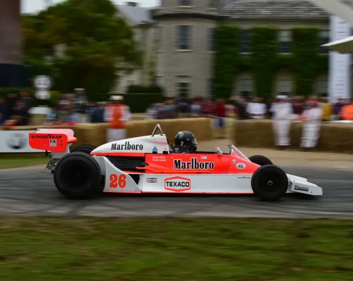 Rights Managed : CM14 5877 Judy Lyons, McLaren Cosworth M26 Rights Managed : CM14 5877 Judy Lyons, McLaren Cosworth M26