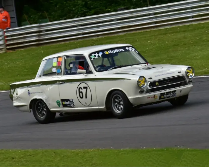 Framed Print : CM14 7212 James Clarke, Ford Lotus Cortina Framed Print : CM14 7212 James Clarke, Ford Lotus Cortina
