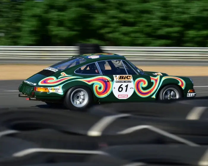 Framed Print : CM14 8102 Eddy Benezet, Porsche 911 2-5 ST Framed Print : CM14 8102 Eddy Benezet, Porsche 911 2-5 ST