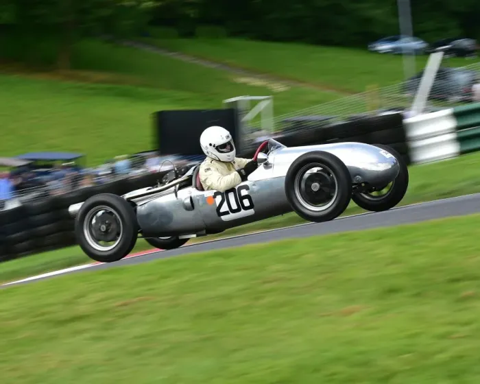 Framed Print : CM15 0341 Darrell Woods, Cooper Mk XII