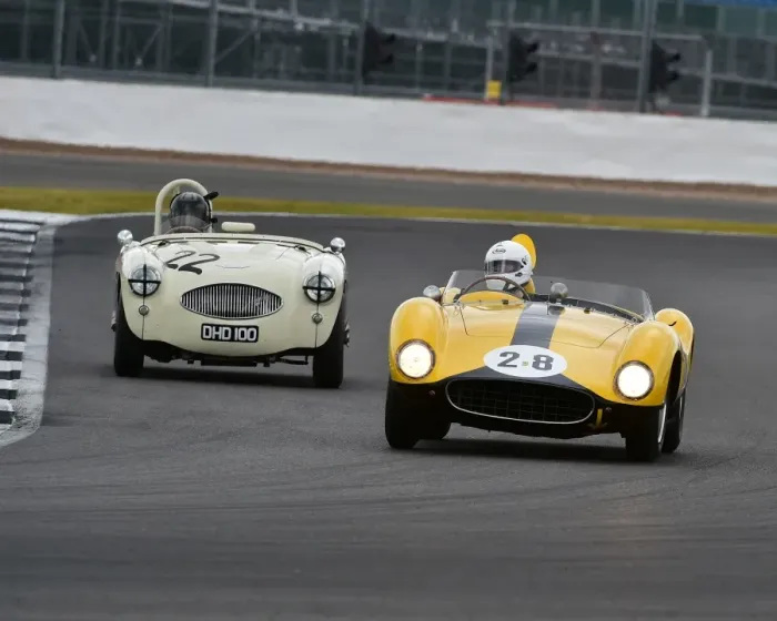 Framed Print : CM15 1695 David Cottingham, Ferrari 500 TRC, Karsten Le Blanc, Austin Healey 100S Framed Print : CM15 1695 David Cottingham, Ferrari 500 TRC, Karsten Le Blanc, Austin Healey 100S