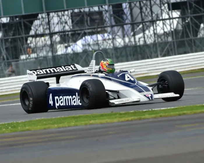 Framed Print : CM15 1999 Joaquin Folch-Rusinol, Brabham BT49C