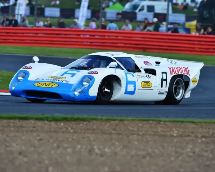 Framed Print : CM15 2779 Leo Voyazides, Simon Hadfield, Lola T70 MK3 B