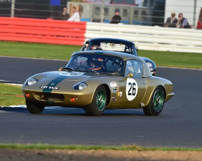 Framed Print : CM15 3057 Barry Davison, Ed Morris, Lotus Elan 26R