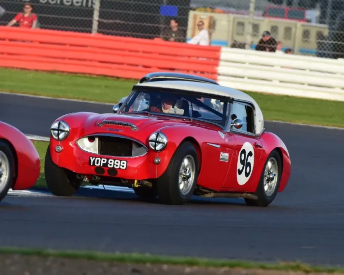 Framed Print : CM15 3074 Jeremy Welch, Nils Fredrik Nyblaeus, Austin Healey 3000