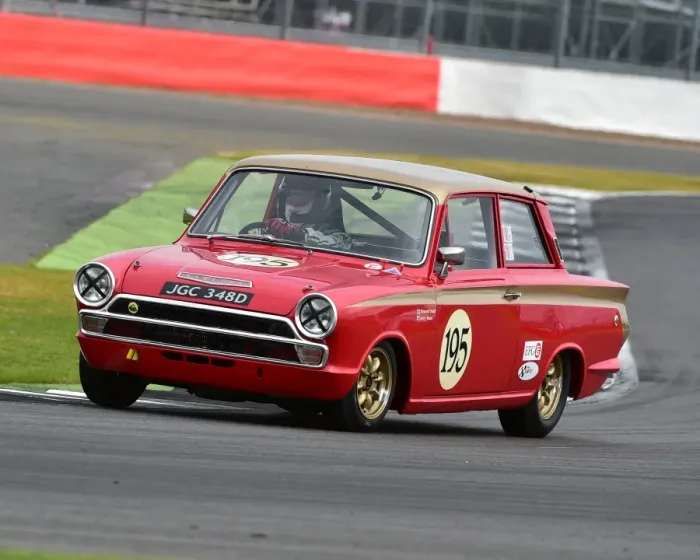 Framed Print : CM15 3614 Desmond Smail, Henry Mann, Ford Lotus Cortina