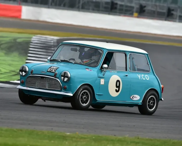 Framed Print : CM15 3624 Joe Twyman, Gary Wright, Austin Mini Cooper S