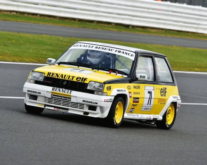 Framed Print : CM15 3665 Tony Hart, Renault 5 GT Turbo