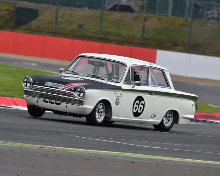 Framed Print : CM15 4317 Viggo Lund, Martin Strommen, Ford Lotus Cortina