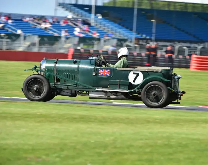 Framed Print : CM15 5481 William Elbourn, Bentley 3-4 Litre sp