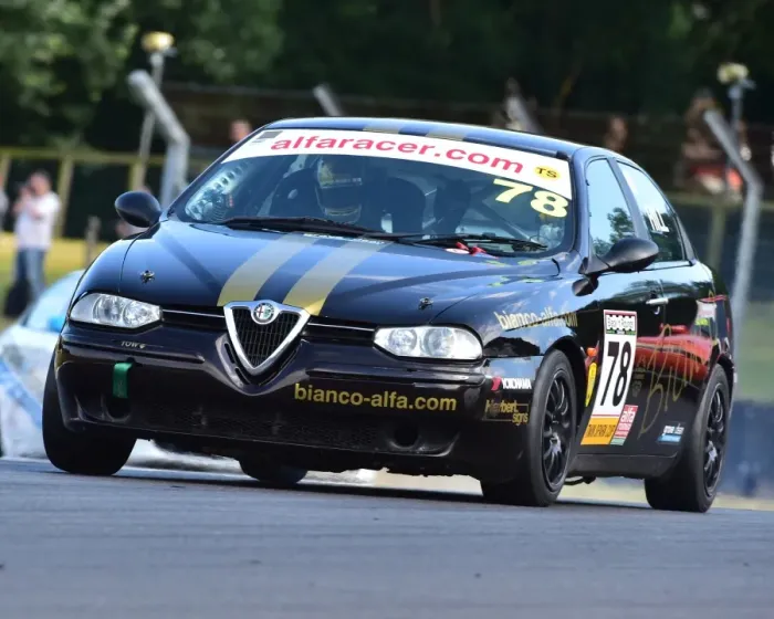 Framed Print : CM15 8357 Tom Hill, Alfa Romeo 156