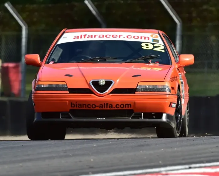Framed Print : CM15 8444 Ron Davidson, Alfa Romeo 164 Framed Print : CM15 8444 Ron Davidson, Alfa Romeo 164
