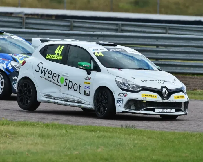 Framed Print : CM15 9074 David Dickenson, Renaultsport 220 Trophy