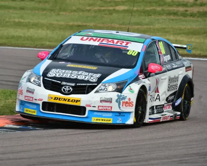Framed Print : CM15 9642 Tom Ingram, Toyota Avensis