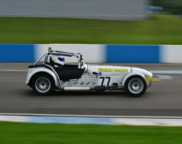 Framed Print : CM16 1031 Alan Pegram, Lawrence Barwick, Caterham 7 Framed Print : CM16 1031 Alan Pegram, Lawrence Barwick, Caterham 7