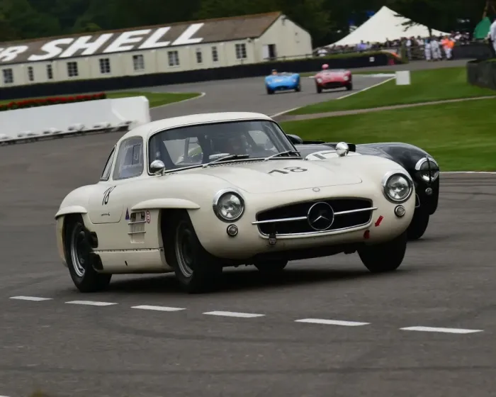 Rights Managed : CM16 1612 Jochen Mass, Mercedes-Benz 300 SL, Gullwing Rights Managed : CM16 1612 Jochen Mass, Mercedes-Benz 300 SL, Gullwing