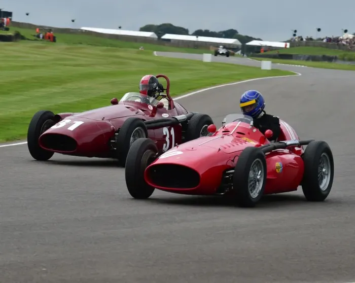 Rights Managed : CM16 1810 Sam Stretton, Ferrari 555 Super Squalo, Guillermo Fierro, Maserati 250F Rights Managed : CM16 1810 Sam Stretton, Ferrari 555 Super Squalo, Guillermo Fierro, Maserati 250F