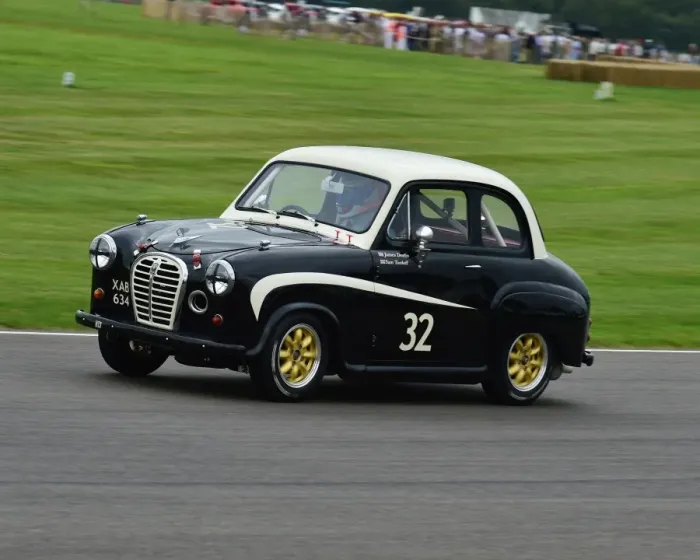 Rights Managed : CM16 1958 Sam Tordoff, Peter Dorlin, Austin A35