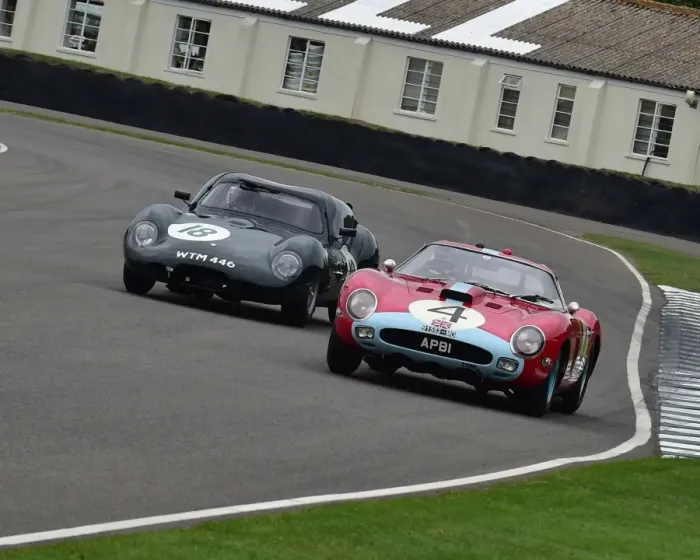 Rights Managed : CM16 2128 Frederic Wakeman, Patrick Blakeney-Edwards, Lister Jaguar Coupe