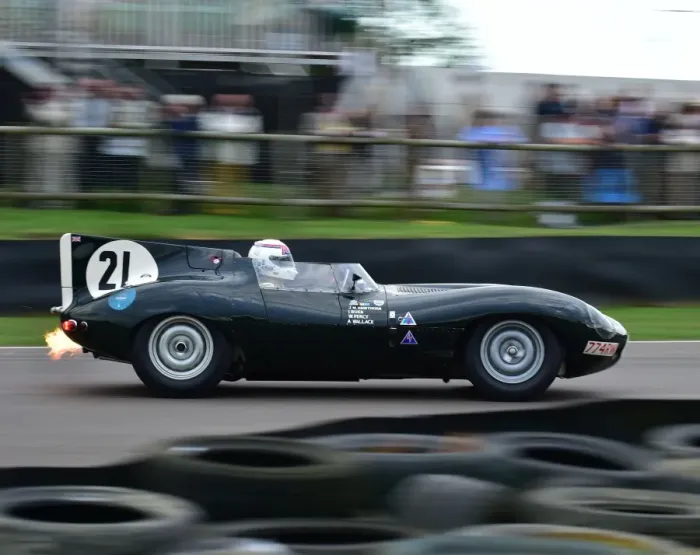 Rights Managed : CM16 2210 Andy Wallace, Jaguar D Type, Long nose Rights Managed : CM16 2210 Andy Wallace, Jaguar D Type, Long nose