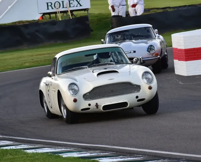 Rights Managed : CM16 2349 Tom Alexander, Adrian Willmott, Aston Martin DB4 GT Rights Managed : CM16 2349 Tom Alexander, Adrian Willmott, Aston Martin DB4 GT
