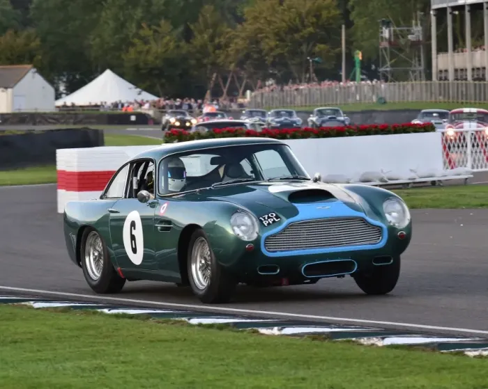 Rights Managed : CM16 2411 Ian Dalglish, Roger Wills, Aston Martin DB4 GT Rights Managed : CM16 2411 Ian Dalglish, Roger Wills, Aston Martin DB4 GT