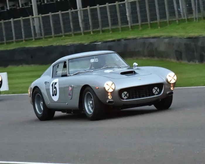Rights Managed : CM16 2529 Joe Macari, Tom Kristensen, Ferrari 250 GT SWB-C Rights Managed : CM16 2529 Joe Macari, Tom Kristensen, Ferrari 250 GT SWB-C