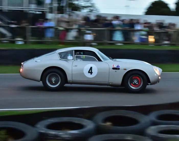 Rights Managed : CM16 2697 Rob Huff, Richard Meins, Aston Martin DB4GT Zagato Rights Managed : CM16 2697 Rob Huff, Richard Meins, Aston Martin DB4GT Zagato