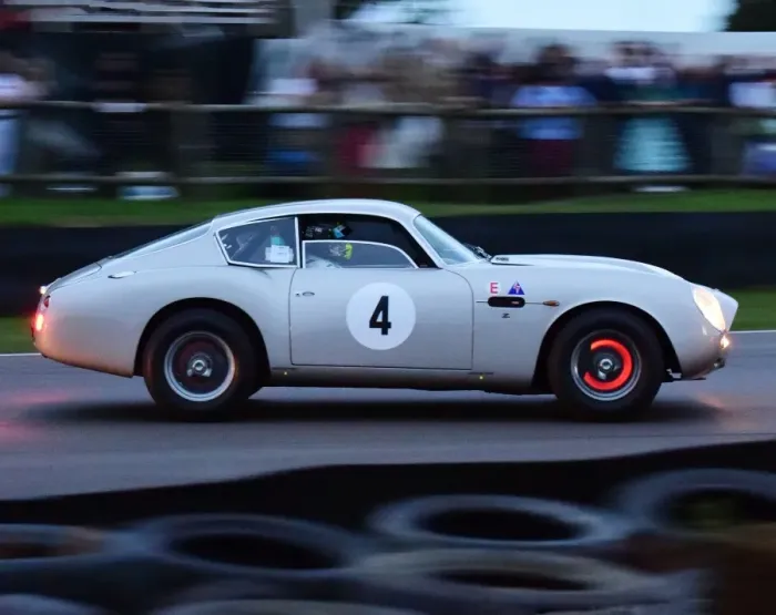 Rights Managed : CM16 2846 Rob Huff, Richard Meins, Aston Martin DB4GT Zagato